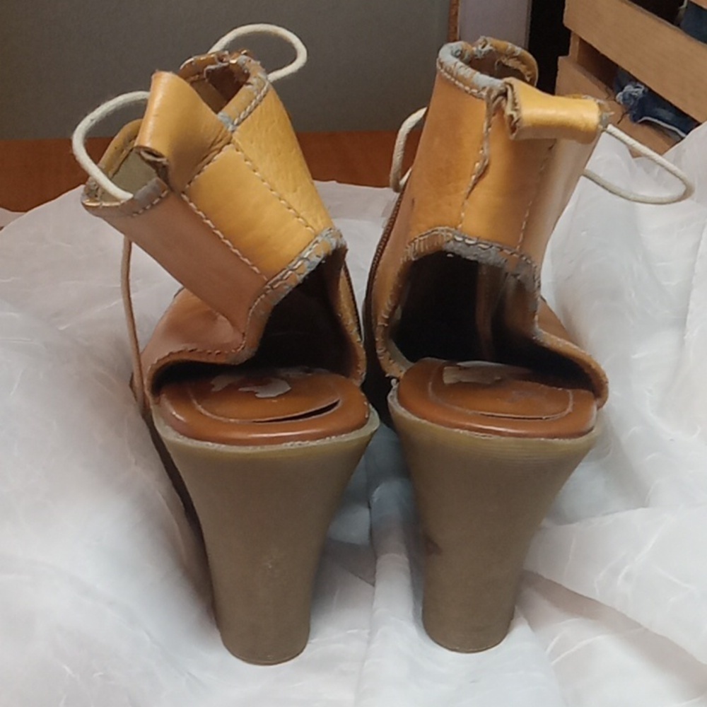 Dr.martens lace up wedges size 10 - Picture 3 of 10